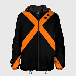 Куртка с капюшоном мужская Моя геройская академия, цвет: 3D-черный