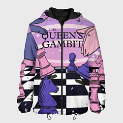 Куртка с капюшоном мужская The Queens Gambit, цвет: 3D-черный