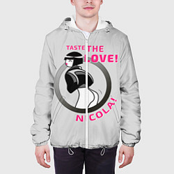 Куртка с капюшоном мужская НиКола Сyberpunk 2077, цвет: 3D-белый — фото 2