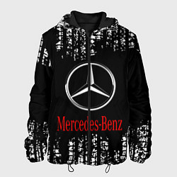 Куртка с капюшоном мужская MERCEDES, цвет: 3D-черный