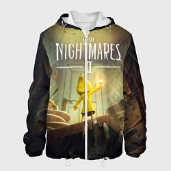 Куртка с капюшоном мужская Little Nightmares 2, цвет: 3D-белый