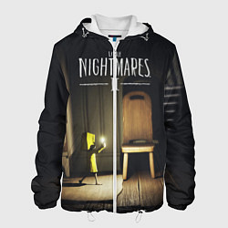 Куртка с капюшоном мужская Little Nightmares 2, цвет: 3D-белый