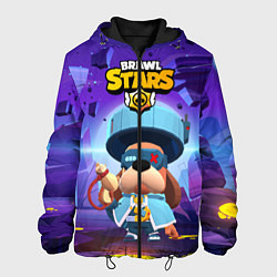 Куртка с капюшоном мужская Генерал Гавс brawl stars, цвет: 3D-черный