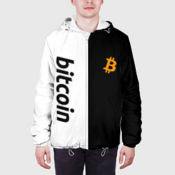 Куртка с капюшоном мужская БИТКОИН BITCOIN Z, цвет: 3D-белый — фото 2