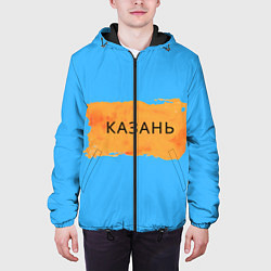 Куртка с капюшоном мужская Казагь, цвет: 3D-черный — фото 2