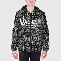 Куртка с капюшоном мужская Valheim, цвет: 3D-черный — фото 2