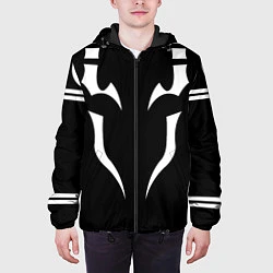 Куртка с капюшоном мужская ИТАДОРИ ТАТУ JUJUTSU KAISEN, цвет: 3D-черный — фото 2