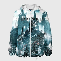 Куртка с капюшоном мужская Dark Souls, цвет: 3D-белый