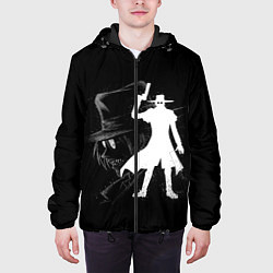 Куртка с капюшоном мужская Hellsing, цвет: 3D-черный — фото 2