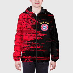 Куртка с капюшоном мужская BAYERN MUNCHEN, цвет: 3D-черный — фото 2