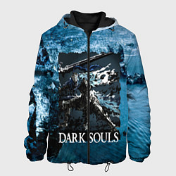 Куртка с капюшоном мужская DARKSOULS Project Dark, цвет: 3D-черный