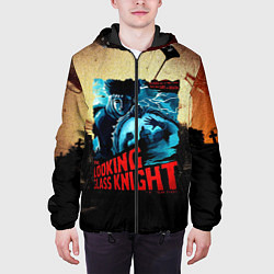 Куртка с капюшоном мужская Darksouls : glass knight, цвет: 3D-черный — фото 2