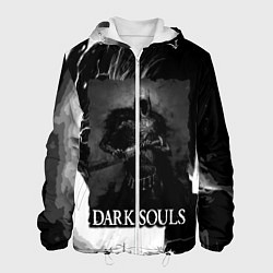 Куртка с капюшоном мужская DARKSOULS ТЁМНЫЙ РЫЦАРЬ, цвет: 3D-белый