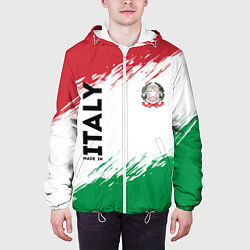 Куртка с капюшоном мужская MADE IN ITALY, цвет: 3D-белый — фото 2