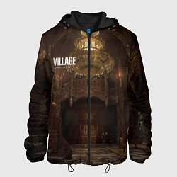 Куртка с капюшоном мужская RESIDENT EVIL VILLAGE, цвет: 3D-черный