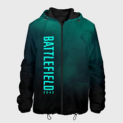 Куртка с капюшоном мужская BattleField 6, цвет: 3D-черный