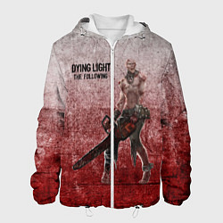 Куртка с капюшоном мужская Dying light монстр, цвет: 3D-белый