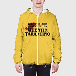 Куртка с капюшоном мужская Quentin Tarantino, цвет: 3D-белый — фото 2