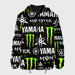Куртка с капюшоном мужская YAMAHA X MONSTER SPORT, цвет: 3D-черный