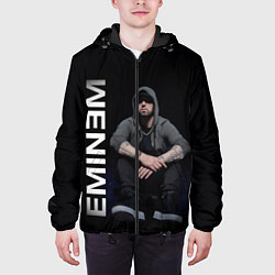 Куртка с капюшоном мужская EMINEM, цвет: 3D-черный — фото 2