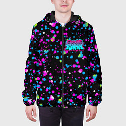 Куртка с капюшоном мужская FRIDAY NIGHT FUNKIN NEON, цвет: 3D-черный — фото 2