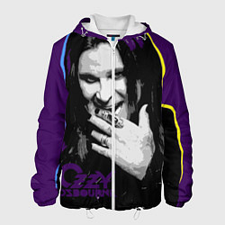 Куртка с капюшоном мужская Ozzy Osbourne, Оззи Осборн, цвет: 3D-белый