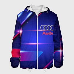 Мужская куртка Ауди Audi синива