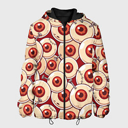 Куртка с капюшоном мужская Zombie Глаза, цвет: 3D-черный