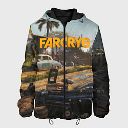 Куртка с капюшоном мужская Far Cry 6 game art, цвет: 3D-черный