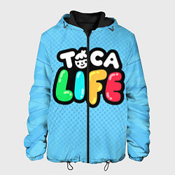 Куртка с капюшоном мужская Toca Life: Logo, цвет: 3D-черный