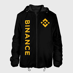 Мужская куртка БИНАНС ЛОГО КАРБОН BINANCE LOGO