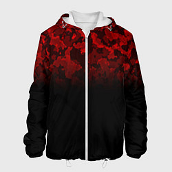 Мужская куртка BLACK RED CAMO RED MILLITARY