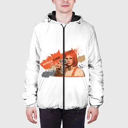 Куртка с капюшоном мужская Lockdown - Лилу Даллас, цвет: 3D-черный — фото 2