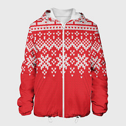 Мужская куртка Knitted Pattern