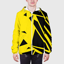 Куртка с капюшоном мужская Цвета победы, цвет: 3D-белый — фото 2