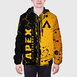 Куртка с капюшоном мужская АПЕКС ЛЕГЕНДС, цвет: 3D-черный — фото 2