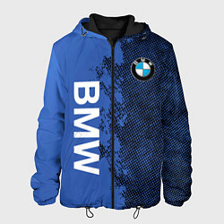 Куртка с капюшоном мужская BMW Бэха, цвет: 3D-черный