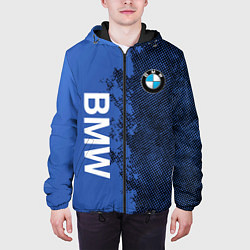 Куртка с капюшоном мужская BMW Бэха, цвет: 3D-черный — фото 2