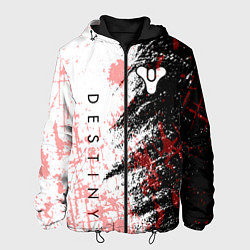 Куртка с капюшоном мужская Destiny Кровавые пятна, цвет: 3D-черный