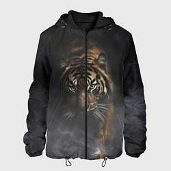 Мужская куртка Тигр в тумане