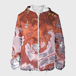 Куртка с капюшоном мужская Коллекция Journey Обжигающее солнце 396-134-1, цвет: 3D-белый
