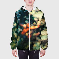 Куртка с капюшоном мужская Obscured by Clouds - Pink Floyd, цвет: 3D-белый — фото 2