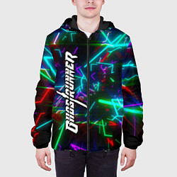 Куртка с капюшоном мужская Ghostrunner Logo, цвет: 3D-черный — фото 2