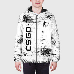 Куртка с капюшоном мужская Кс го : cs go, цвет: 3D-черный — фото 2