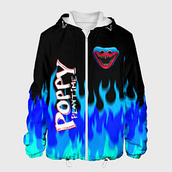 Куртка с капюшоном мужская Poppy Playtime - Fire, цвет: 3D-белый