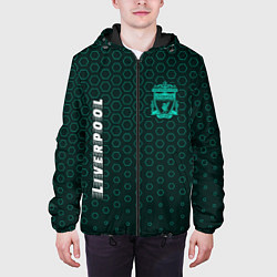 Куртка с капюшоном мужская ЛИВЕРПУЛЬ Liverpool Графика, цвет: 3D-черный — фото 2