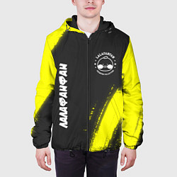 Куртка с капюшоном мужская LALAFANFAN - PREMIUM - Краски, цвет: 3D-черный — фото 2