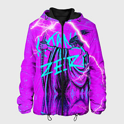 Куртка с капюшоном мужская Katana Zero Катана Зеро Самурай, цвет: 3D-черный