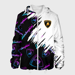 Мужская куртка Lamborghini pattern gradient