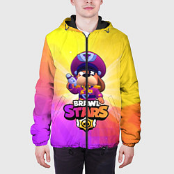 Куртка с капюшоном мужская General Gavs Brawl Stars Game, цвет: 3D-черный — фото 2